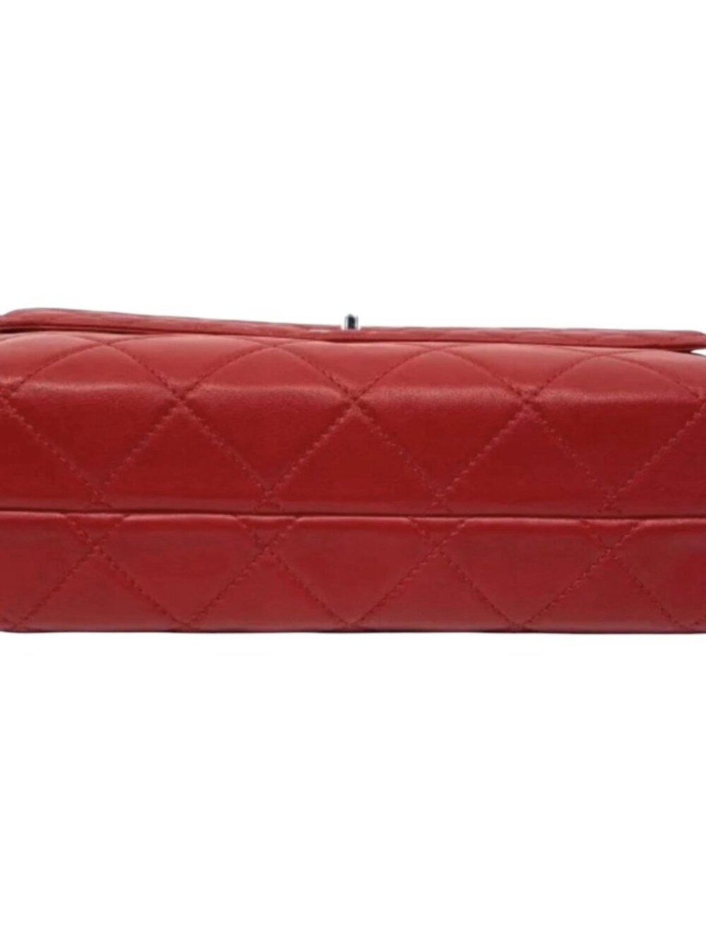 7803164CR T6 Chanel Shoulder Bag Red Leather - Picture 2 of 12